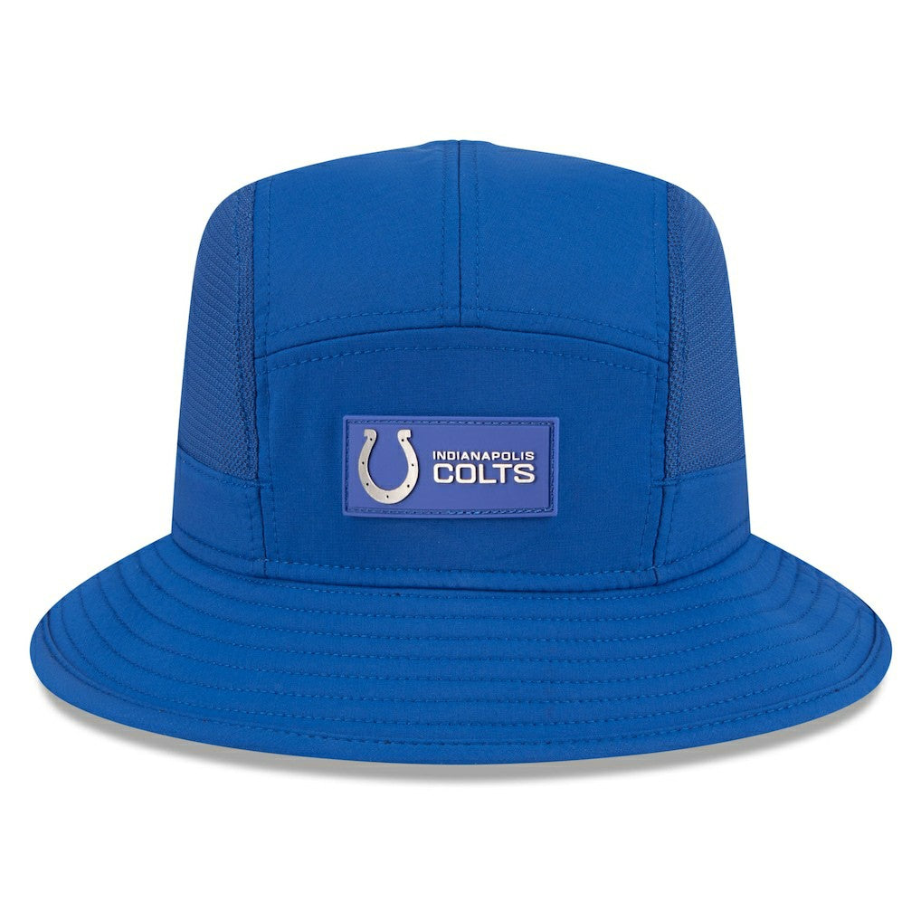 Indianapolis Colts New Era 2025 Sideline Bucket Hat Royal | NFL