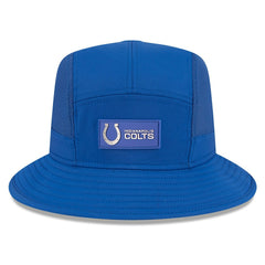 Indianapolis Colts New Era 2025 Sideline Bucket Hat Royal | NFL