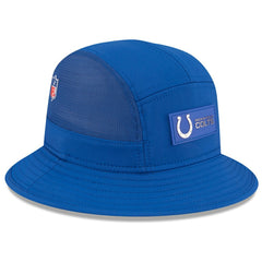 Indianapolis Colts New Era 2025 Sideline Bucket Hat Royal | NFL