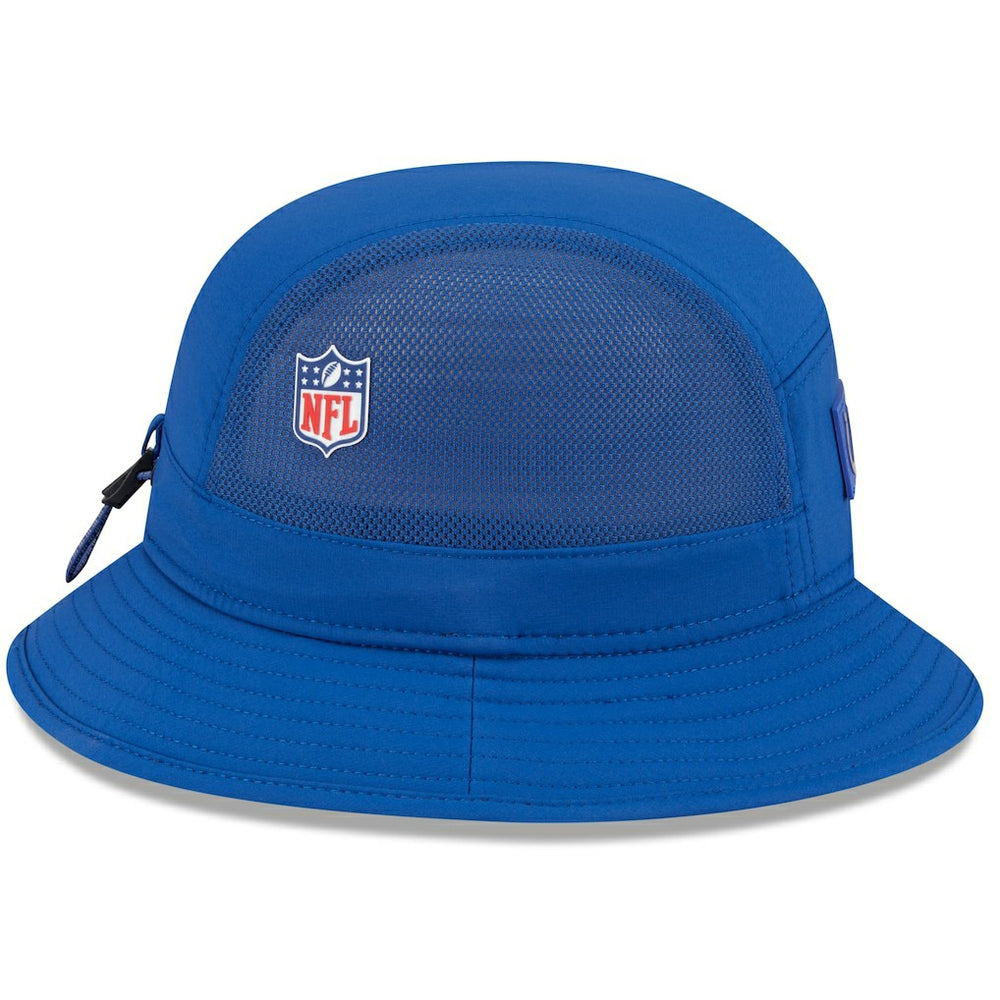Indianapolis Colts New Era 2025 Sideline Bucket Hat Royal | NFL