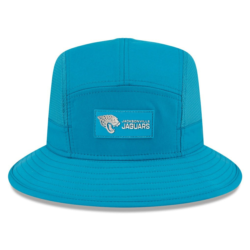 Jacksonville Jaguars New Era 2025 Sideline Bucket Hat Teal | NFL