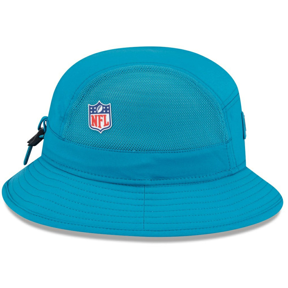 Jacksonville Jaguars New Era 2025 Sideline Bucket Hat Teal | NFL