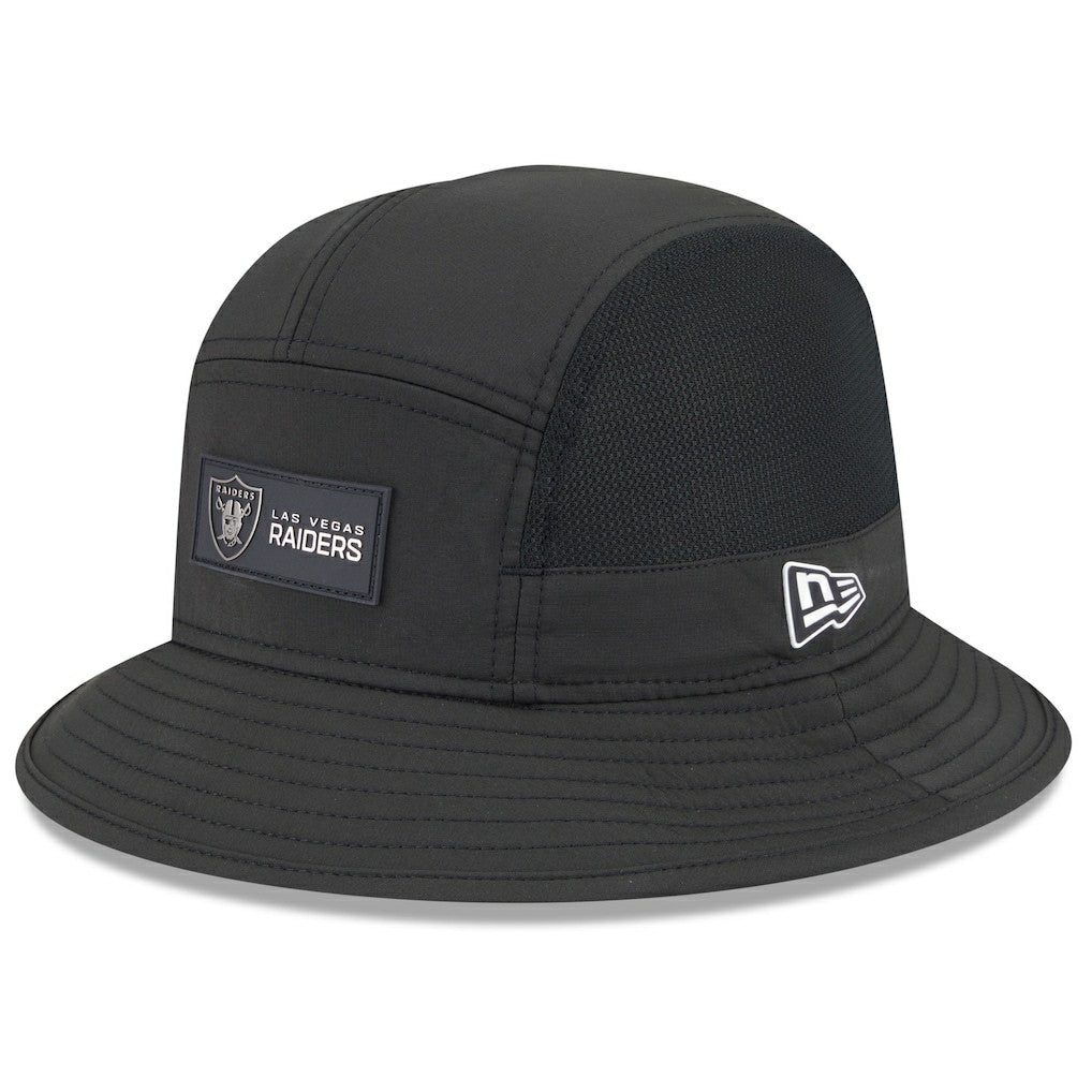 Las Vegas Raiders New Era 2025 Sideline Bucket Hat Black | NFL