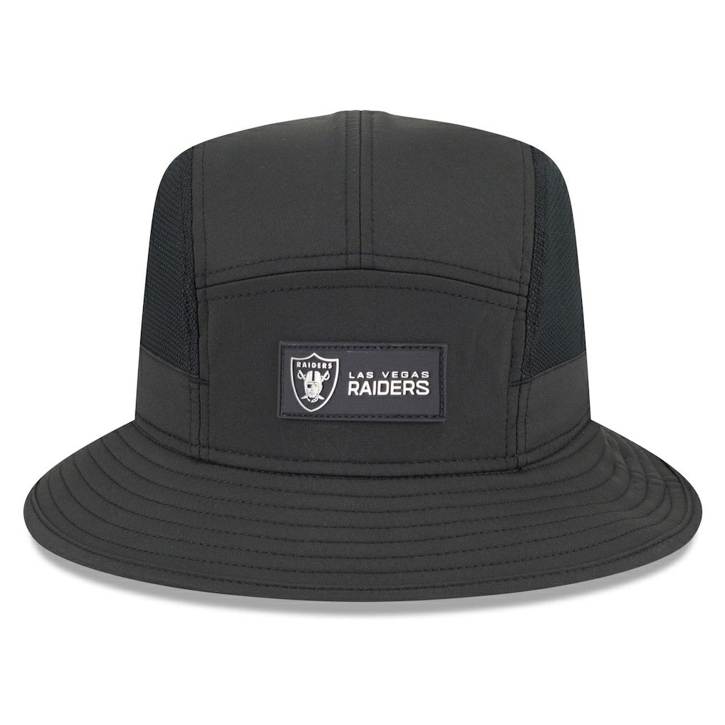 Las Vegas Raiders New Era 2025 Sideline Bucket Hat Black | NFL