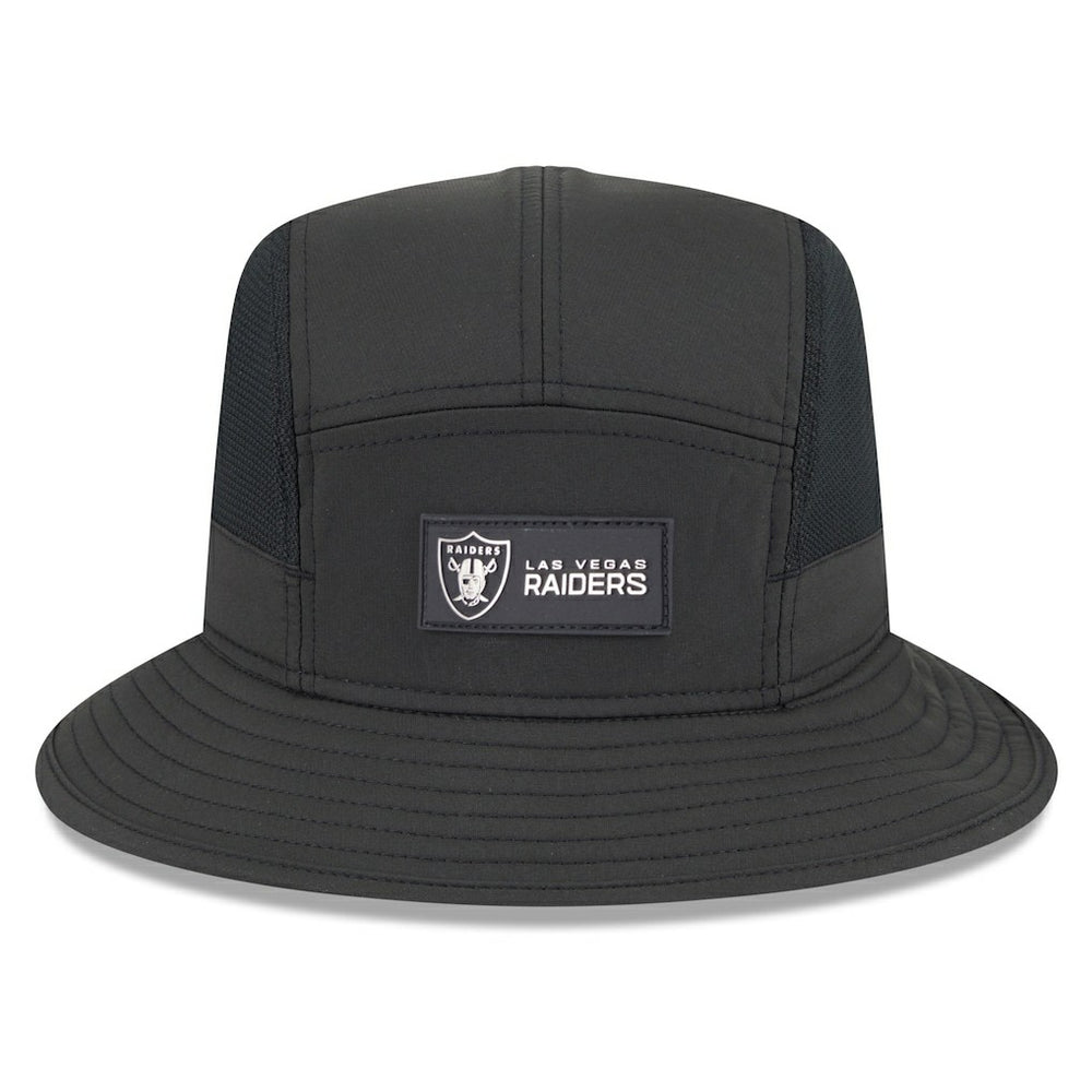 Las Vegas Raiders New Era 2025 Sideline Bucket Hat Black | NFL