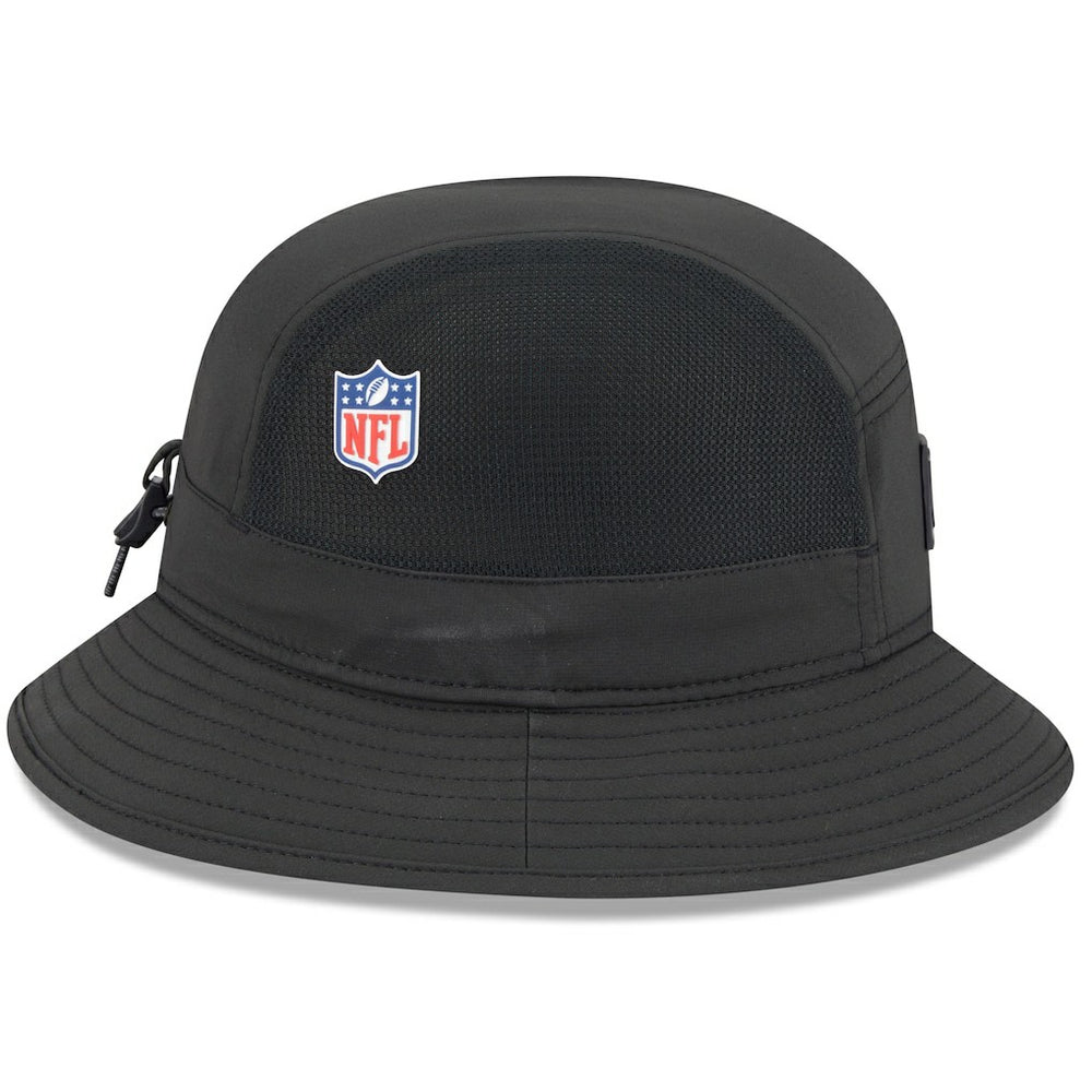 Las Vegas Raiders New Era 2025 Sideline Bucket Hat Black | NFL