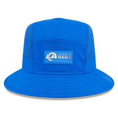 Los Angeles Rams New Era 2025 Sideline Bucket Hat Royal | NFL