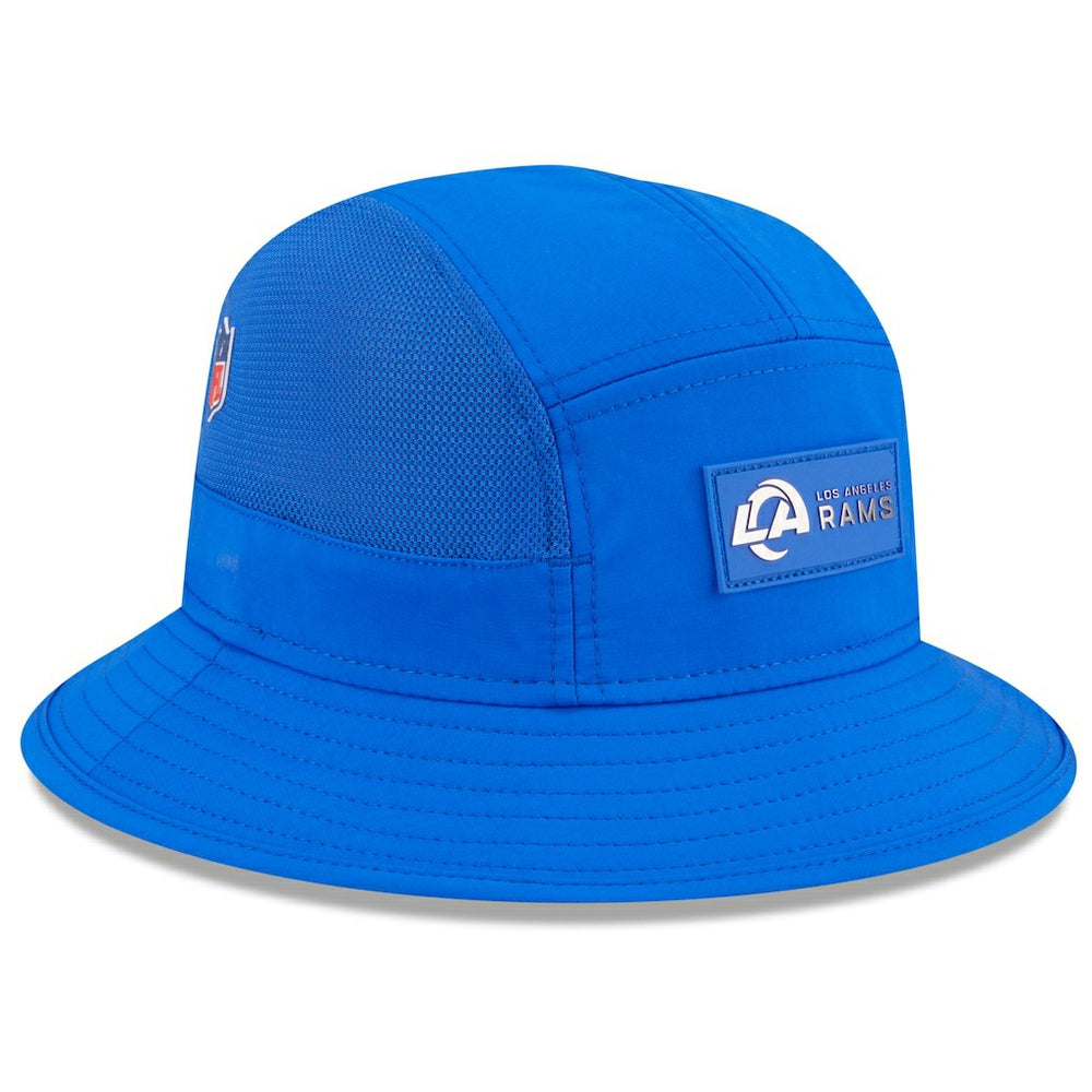 Los Angeles Rams New Era 2025 Sideline Bucket Hat Royal | NFL