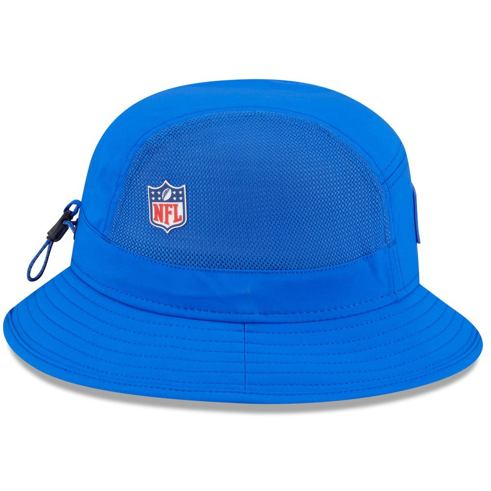 Los Angeles Rams New Era 2025 Sideline Bucket Hat Royal | NFL