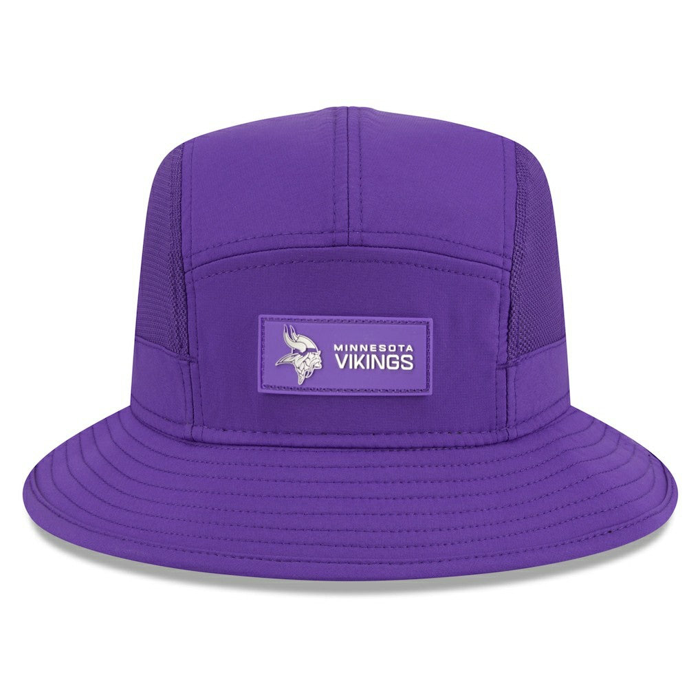 Minnesota Vikings New Era 2025 Sideline Bucket Hat Purple | NFL