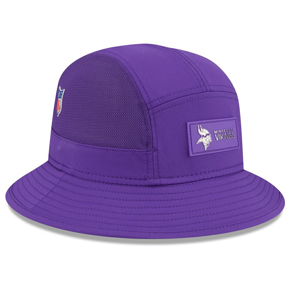 Minnesota Vikings New Era 2025 Sideline Bucket Hat Purple | NFL