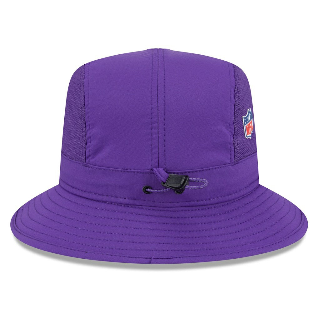Minnesota Vikings New Era 2025 Sideline Bucket Hat Purple | NFL