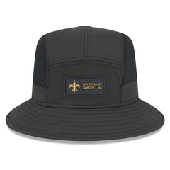 New Orleans Saints New Era 2025 Sideline Bucket Hat Black | NFL