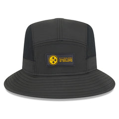 Pittsburgh Steelers New Era 2025 Sideline Bucket Hat Black | NFL