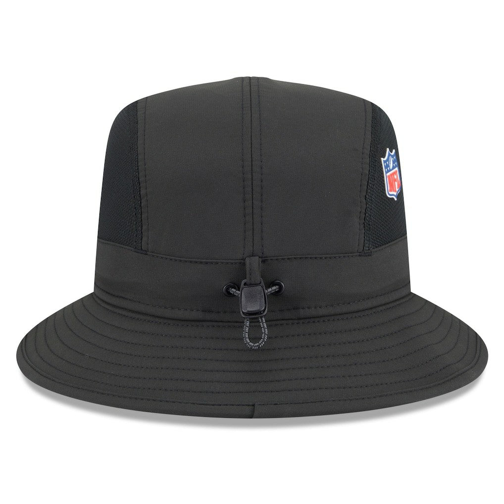 Pittsburgh Steelers New Era 2025 Sideline Bucket Hat Black | NFL