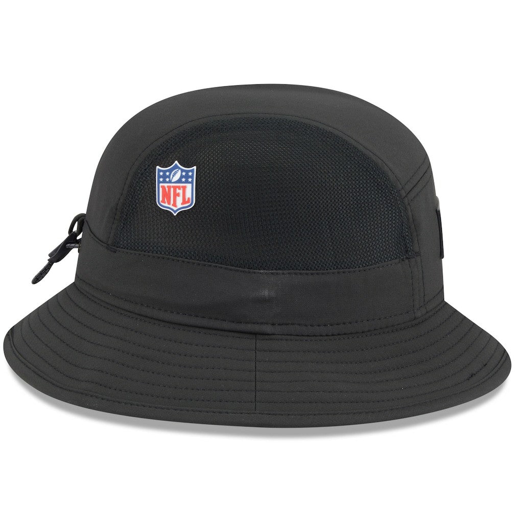Pittsburgh Steelers New Era 2025 Sideline Bucket Hat Black | NFL