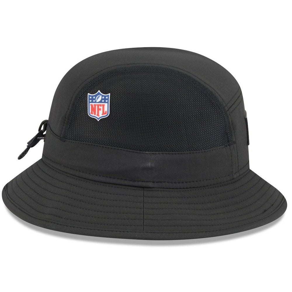 Pittsburgh Steelers New Era 2025 Sideline Bucket Hat Black | NFL