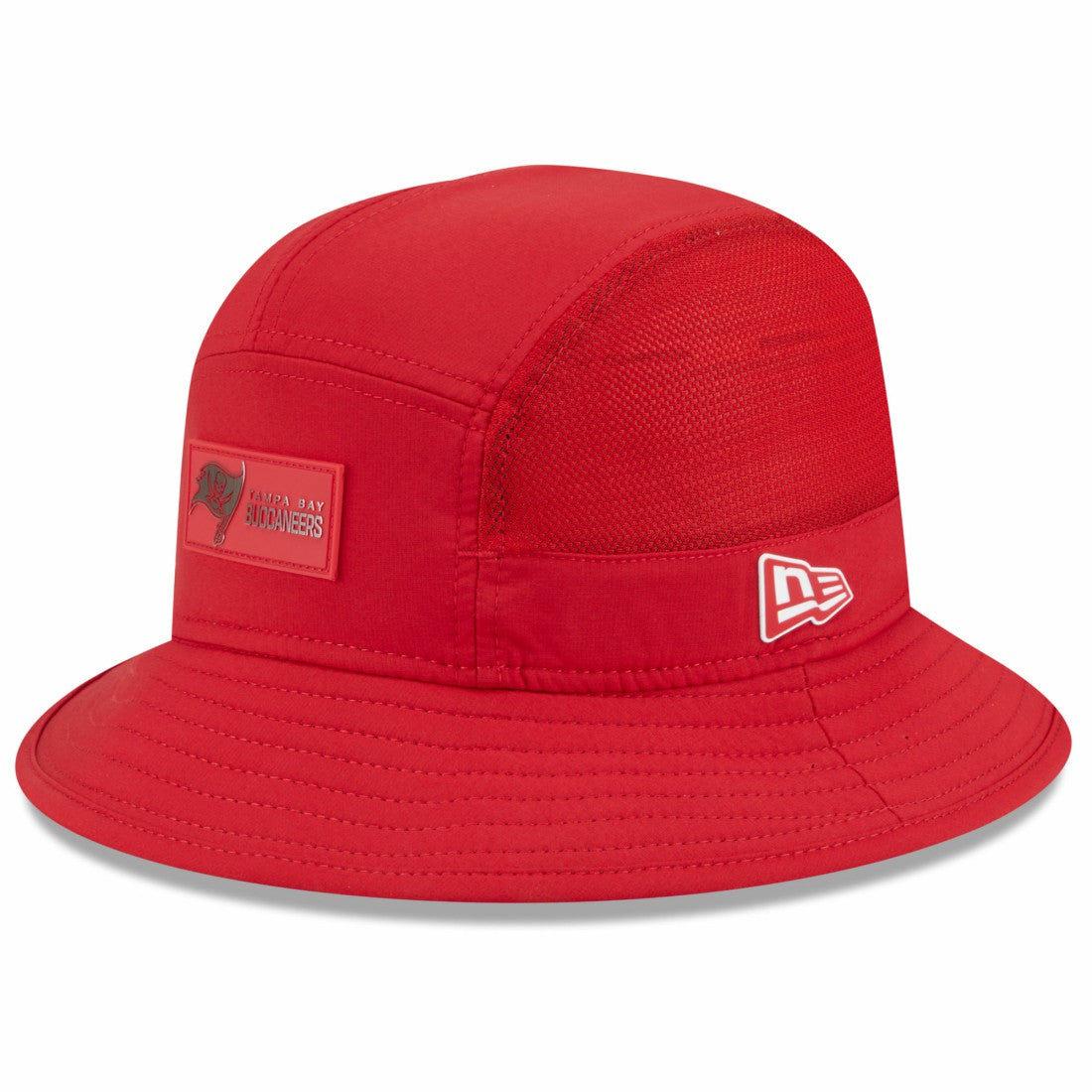 Tampa Bay Buccaneers New Era 2025 Sideline Bucket Hat Red | NFL