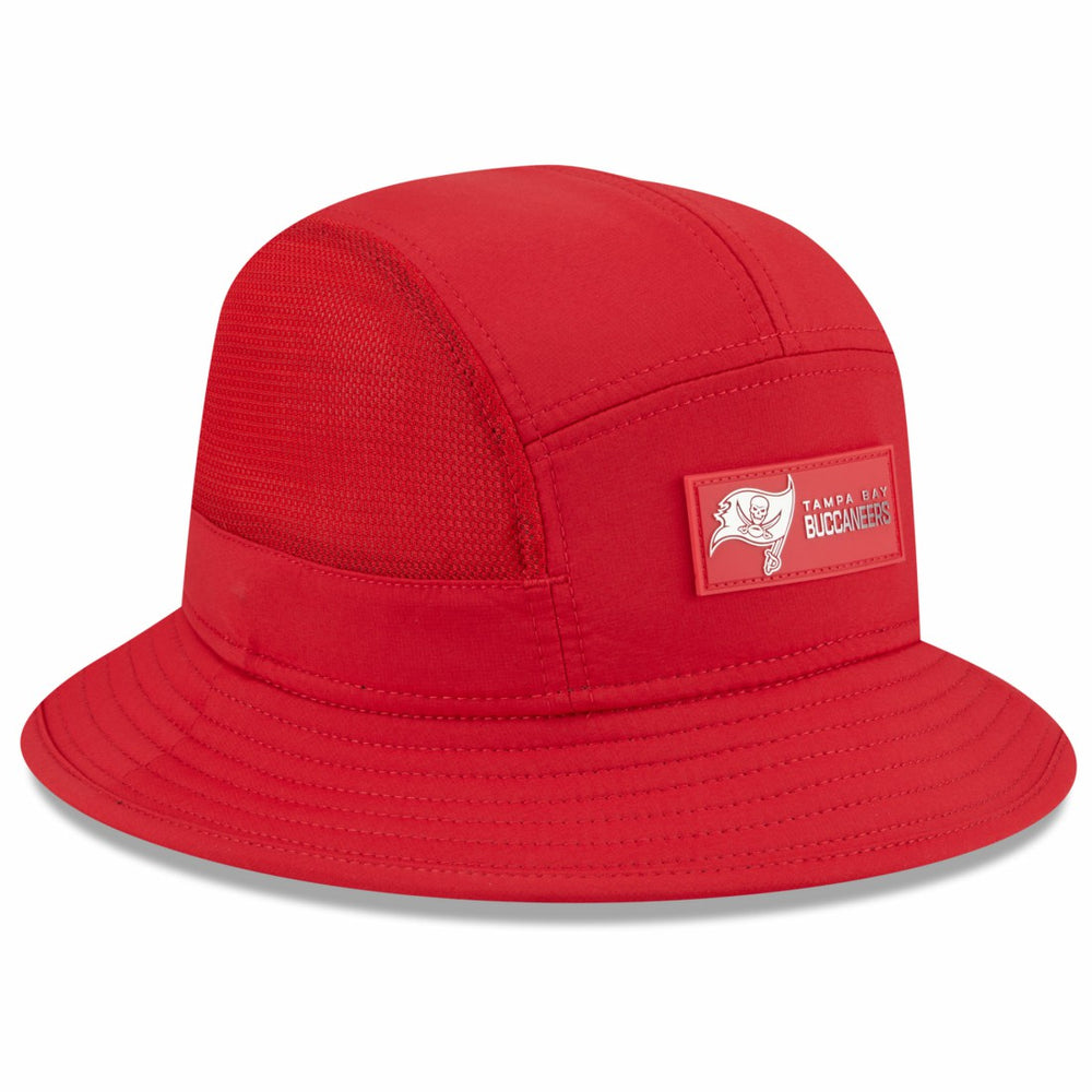 Tampa Bay Buccaneers New Era 2025 Sideline Bucket Hat Red | NFL