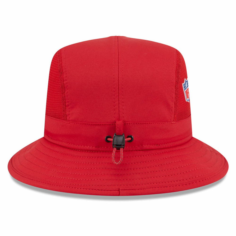 Tampa Bay Buccaneers New Era 2025 Sideline Bucket Hat Red | NFL