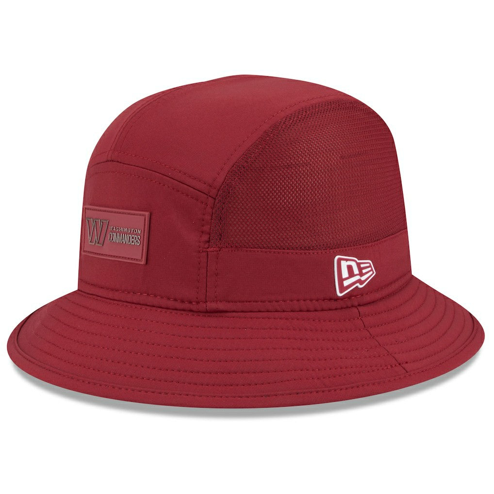 Washington Commanders New Era 2025 Sideline Bucket Hat Burgundy | NFL
