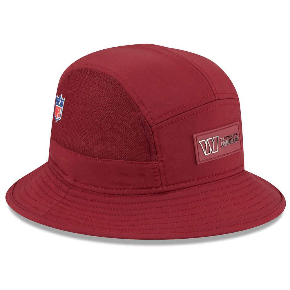Washington Commanders New Era 2025 Sideline Bucket Hat Burgundy | NFL