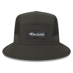 Baltimore Ravens New Era 2025 Sideline Bucket Hat Black | NFL
