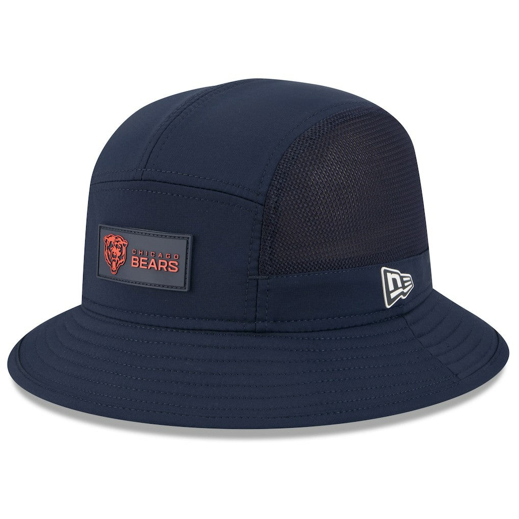 Chicago Bears New Era 2025 Sideline Bucket Hat Navy | NFL