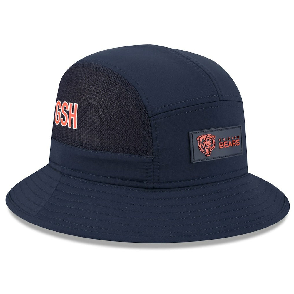 Chicago Bears New Era 2025 Sideline Bucket Hat Navy | NFL