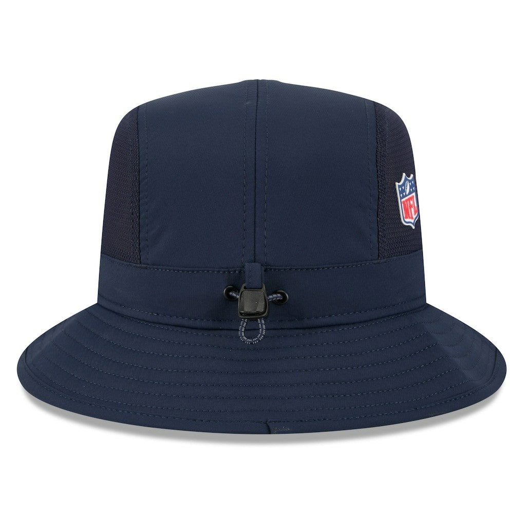 Chicago Bears New Era 2025 Sideline Bucket Hat Navy | NFL