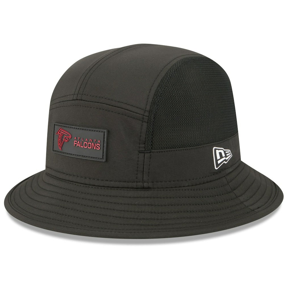 Atlanta Falcons New Era 2025 Sideline Bucket Hat Black | NFL