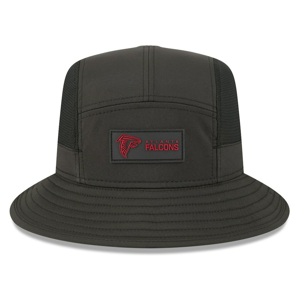 Atlanta Falcons New Era 2025 Sideline Bucket Hat Black | NFL