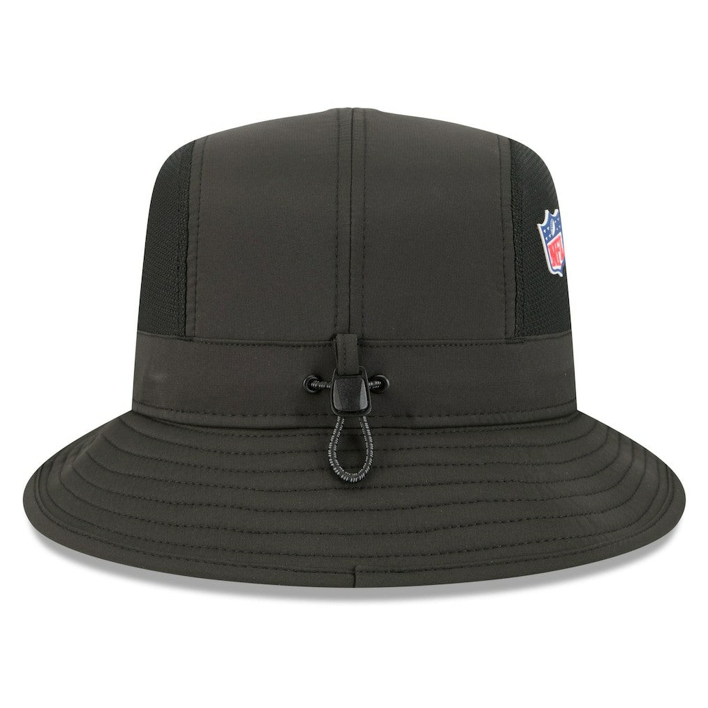 Atlanta Falcons New Era 2025 Sideline Bucket Hat Black | NFL