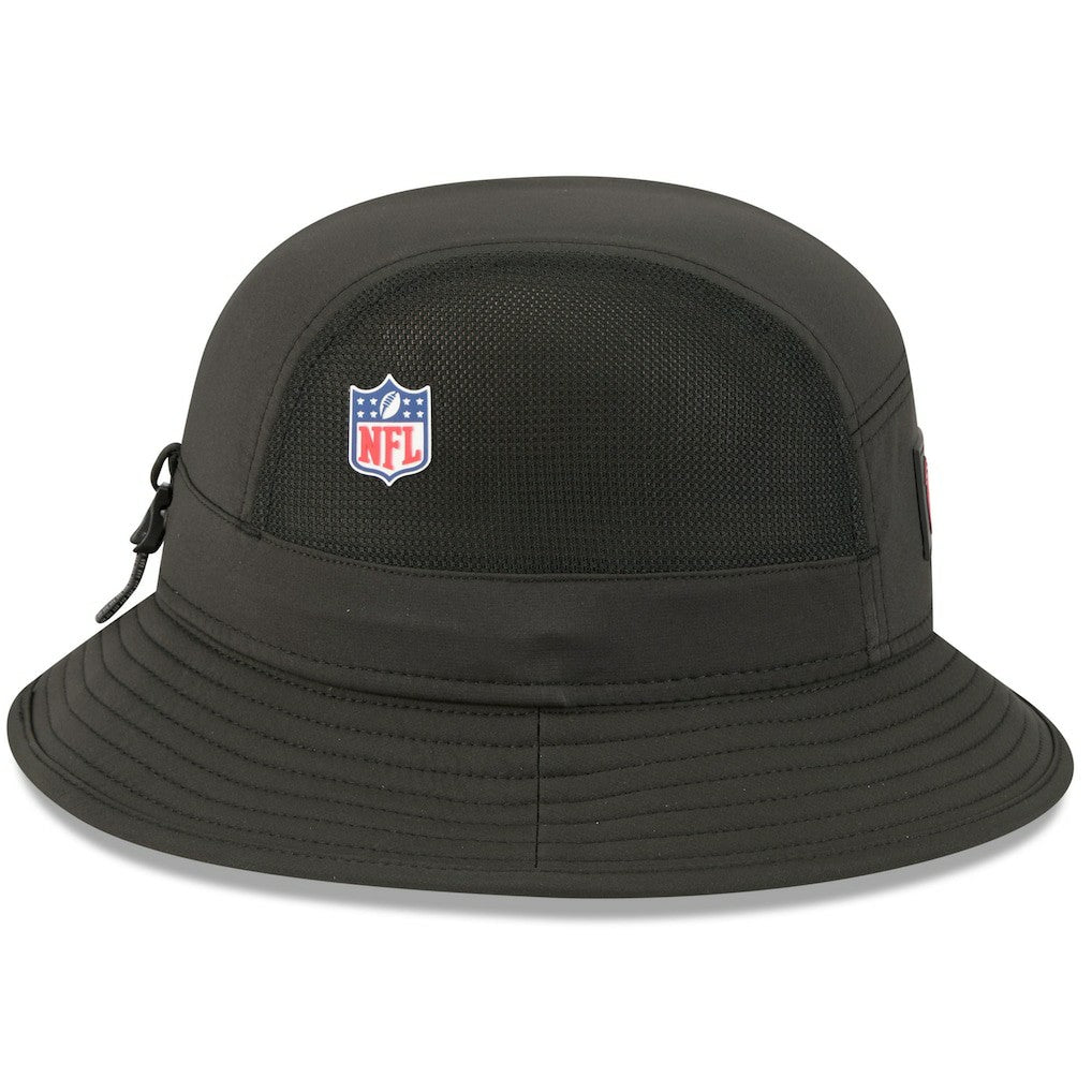 Atlanta Falcons New Era 2025 Sideline Bucket Hat Black | NFL