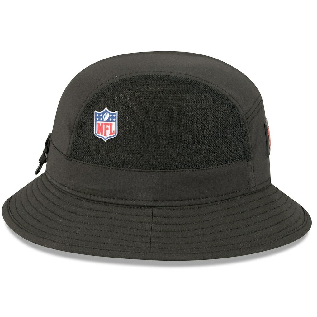 Cincinnati Bengals New Era 2025 Sideline Bucket Hat Black | NFL