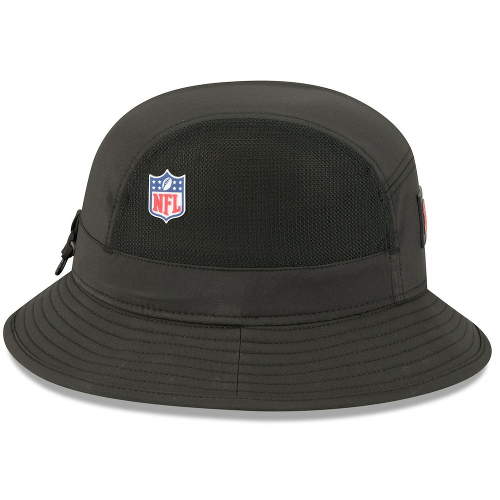 Cincinnati Bengals New Era 2025 Sideline Bucket Hat Black | NFL