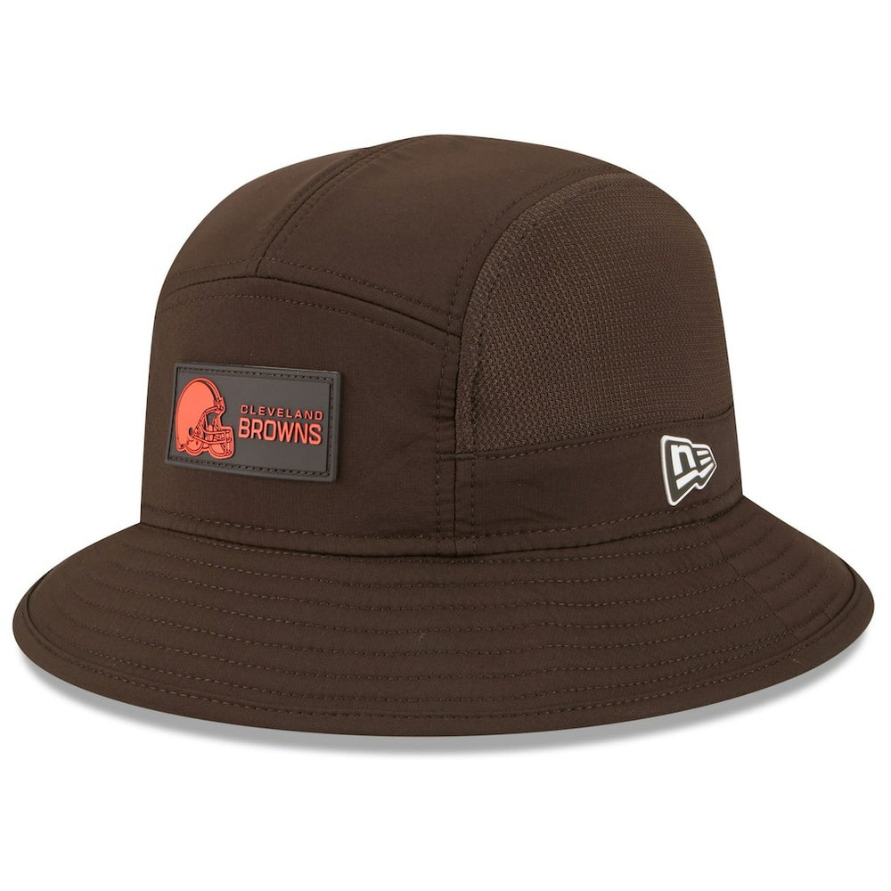 Cleveland Browns New Era 2025 Sideline Bucket Hat Brown | NFL