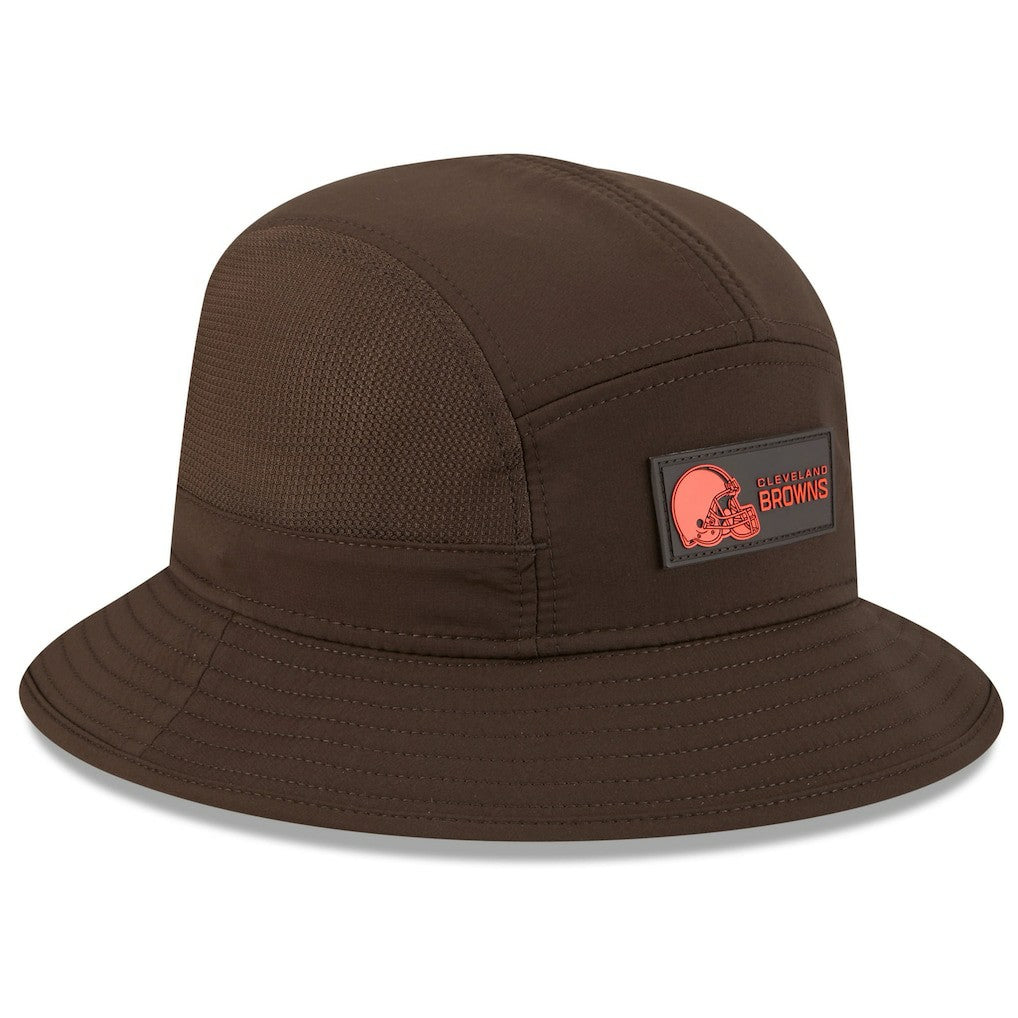 Cleveland Browns New Era 2025 Sideline Bucket Hat Brown | NFL