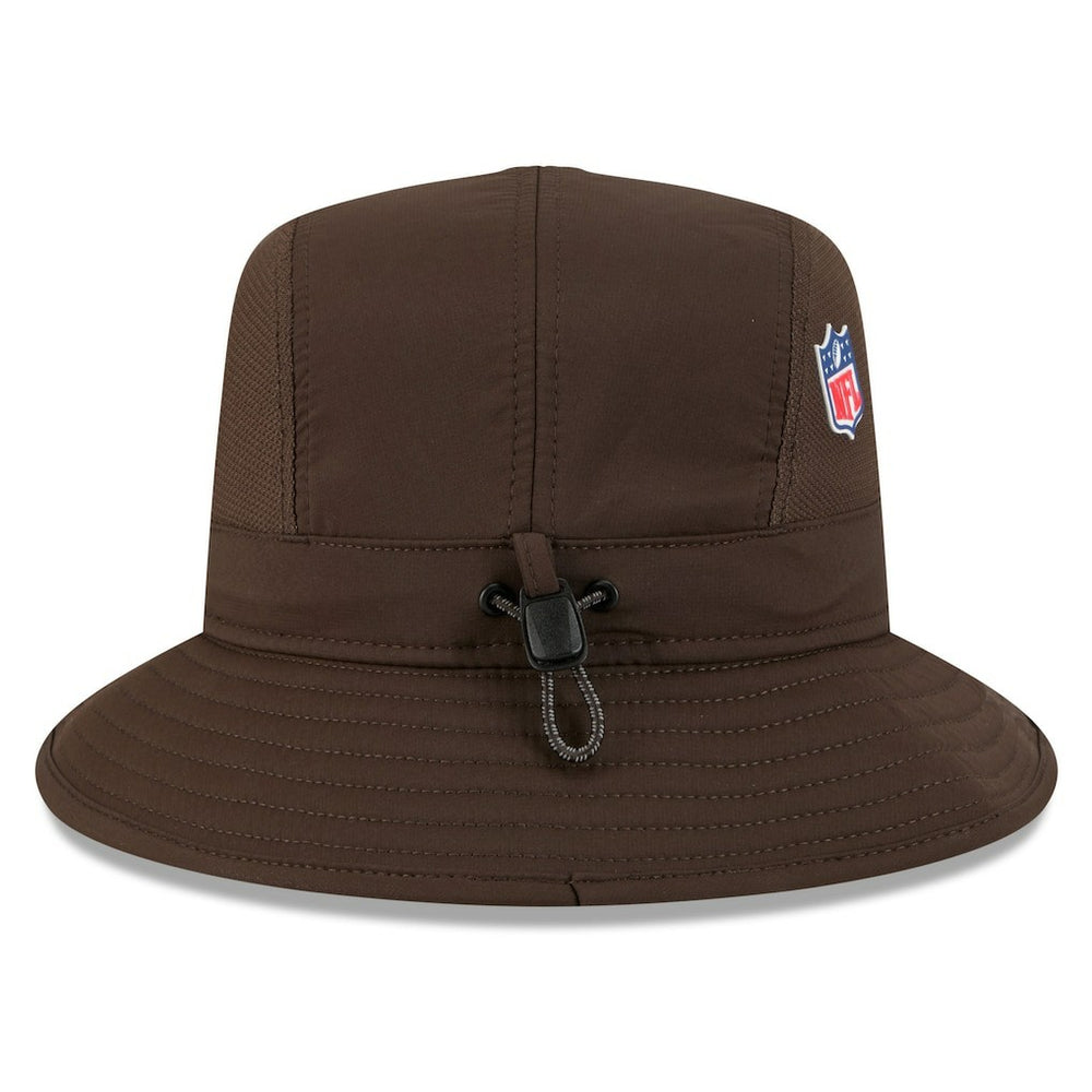 Cleveland Browns New Era 2025 Sideline Bucket Hat Brown | NFL