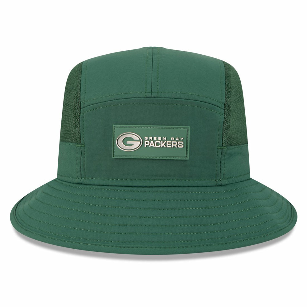 Green Bay Packers New Era 2025 Sideline Bucket Hat Green | NFL