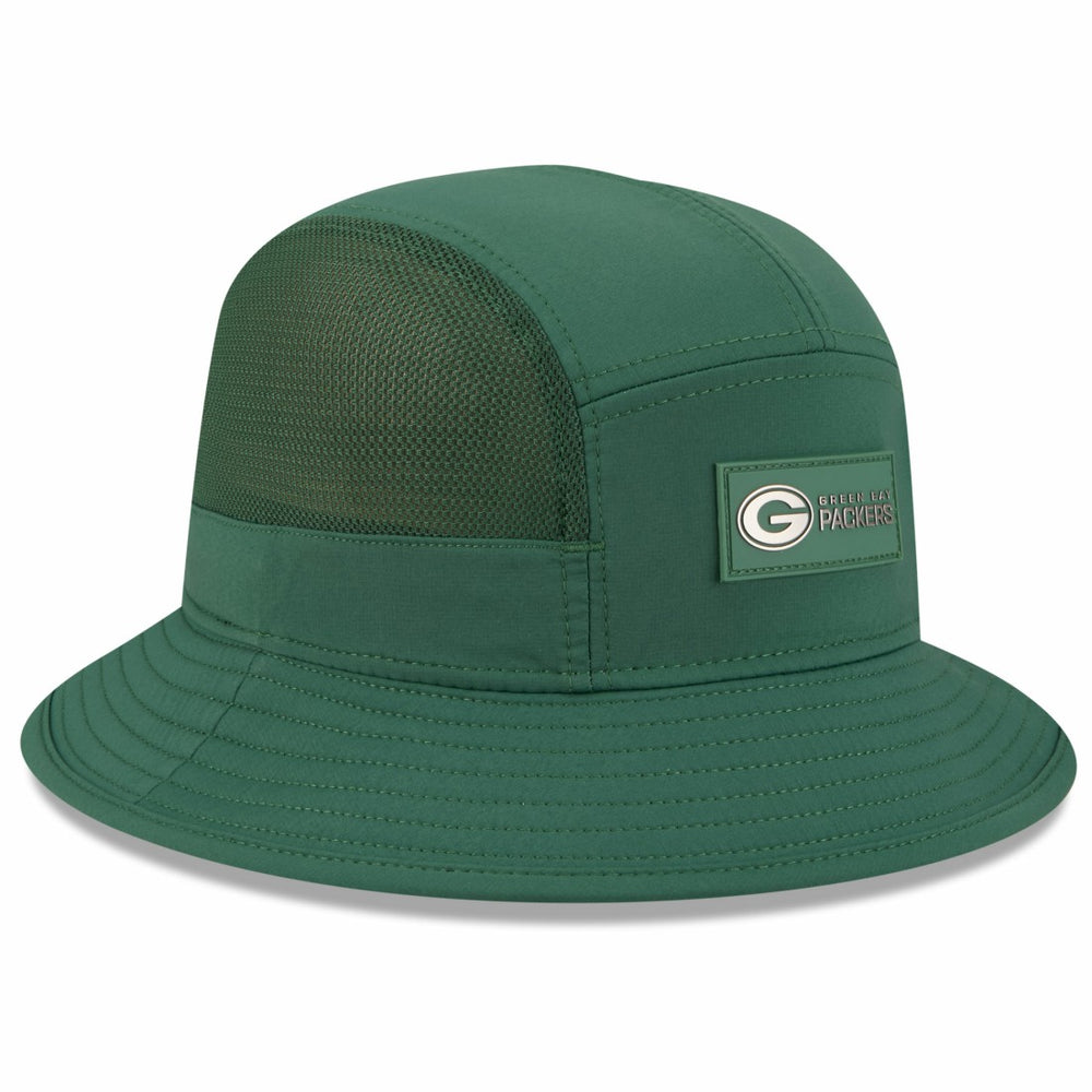 Green Bay Packers New Era 2025 Sideline Bucket Hat Green | NFL