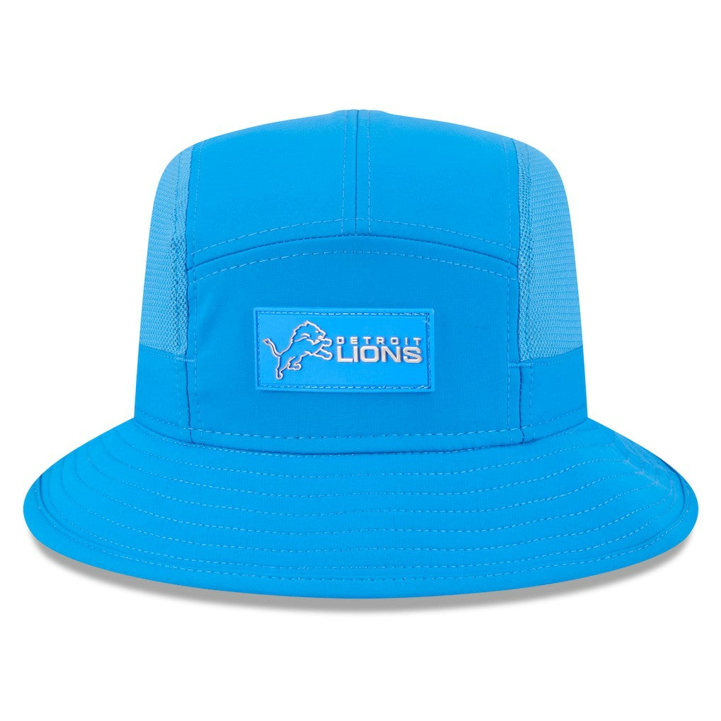 Detroit Lions New Era 2025 Sideline Bucket Hat Blue | NFL