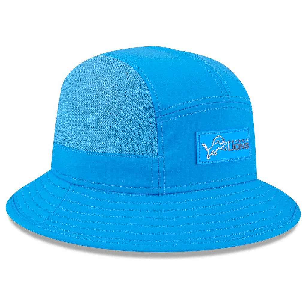 Detroit Lions New Era 2025 Sideline Bucket Hat Blue | NFL