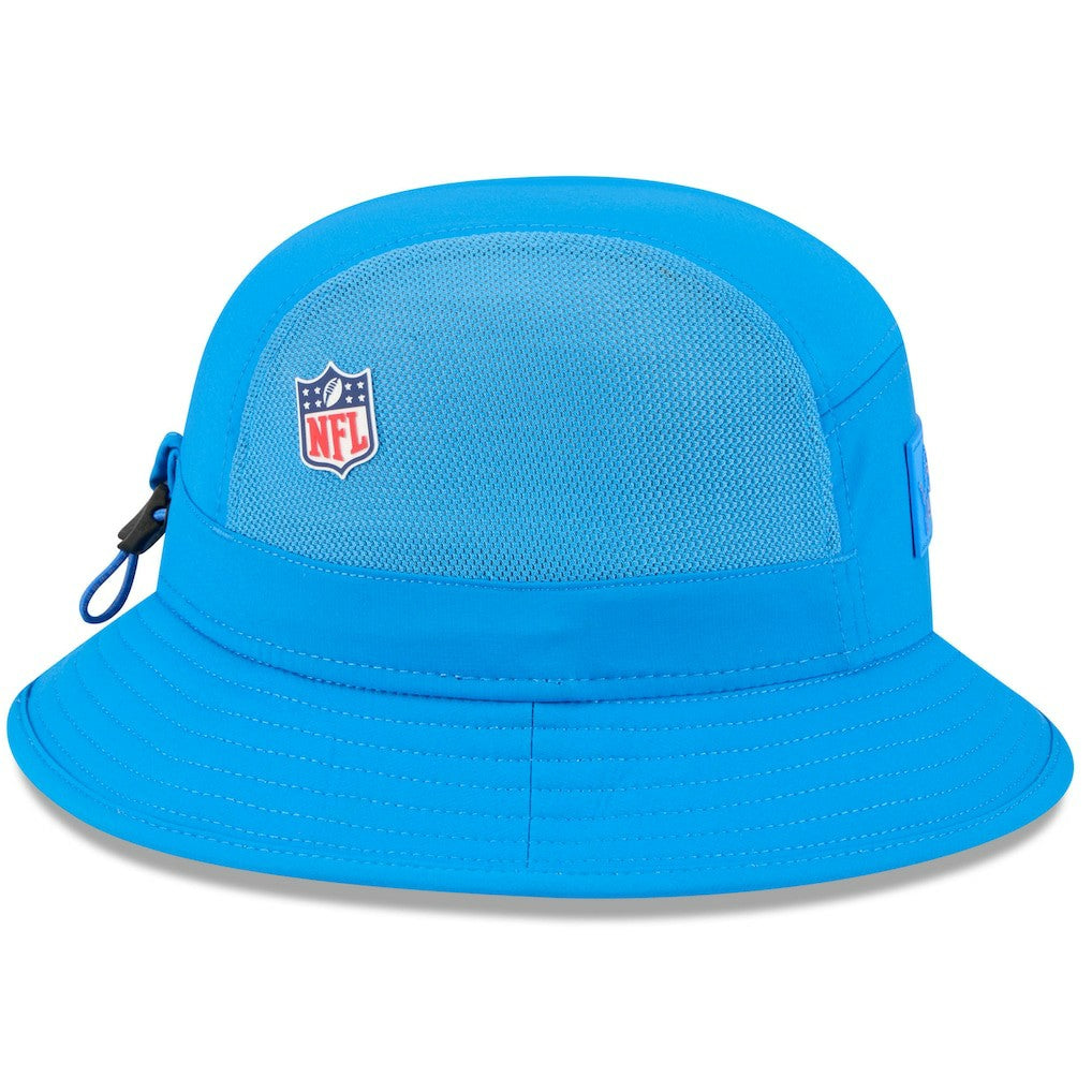 Detroit Lions New Era 2025 Sideline Bucket Hat Blue | NFL