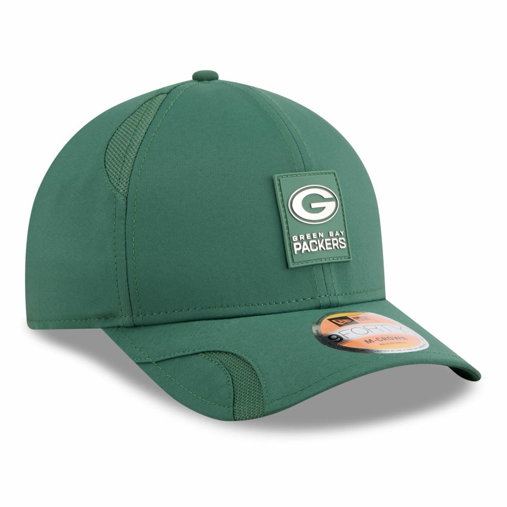 Green Bay Packers New Era Youth 2025 Sideline 9FORTY Adjustable Hat Green | NFL