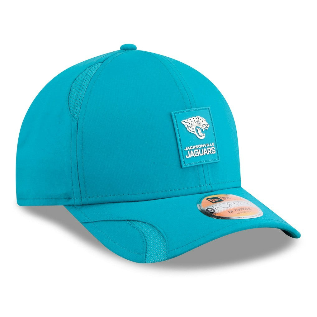 Jacksonville Jaguars New Era Youth 2025 Sideline 9FORTY Adjustable Hat Teal | NFL