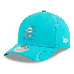 Miami Dolphins New Era Youth 2025 Sideline 9FORTY Adjustable Hat Aqua | NFL