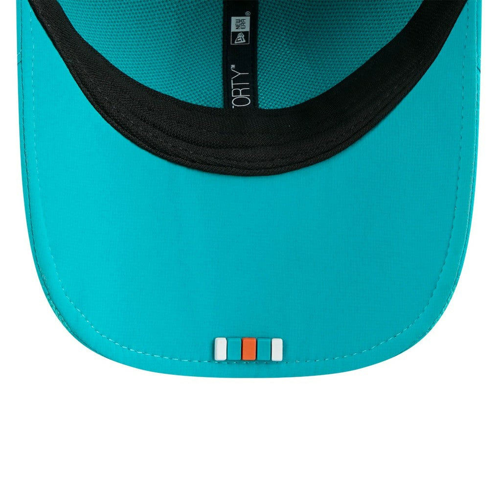 Miami Dolphins New Era Youth 2025 Sideline 9FORTY Adjustable Hat Aqua | NFL