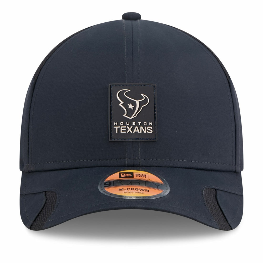 Houston Texans New Era Youth 2025 Sideline 9FORTY Adjustable Hat Navy | NFL