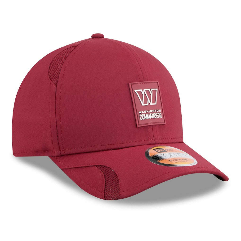 Washington Commanders New Era Youth 2025 Sideline 9FORTY Adjustable Hat Burgundy | NFL